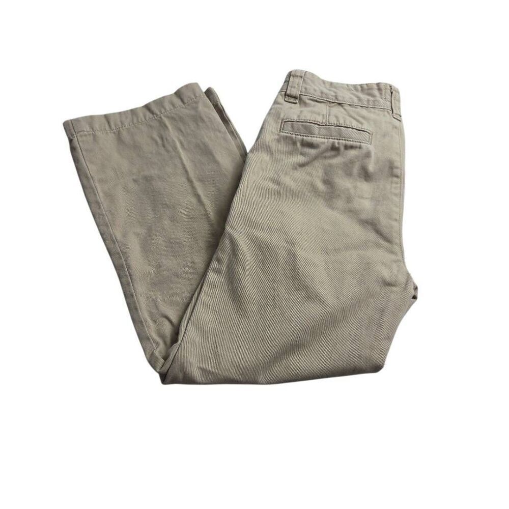 Children's Place khaki uniform pants 7 Boys